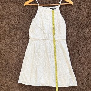 Elegant White Lace Dress